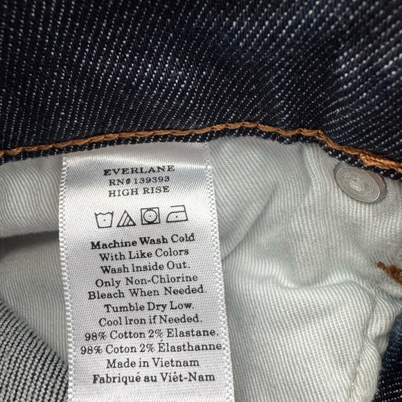 Everlane High-rise Skinny Jeans Size 26 - Picture 8 of 9